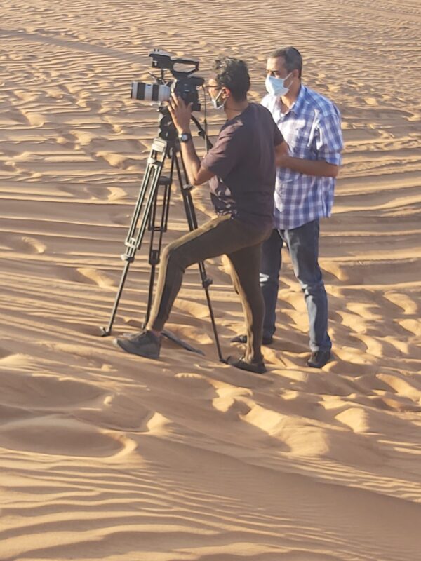 photo-shooting event in dubai desert safari