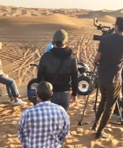 filming photo shooting event desert safari