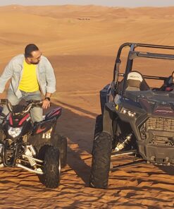 ATV quad bike and buggy in dubai desert safari
