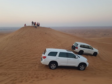desert safari dubai on red dunes - Desert Safari Dubai