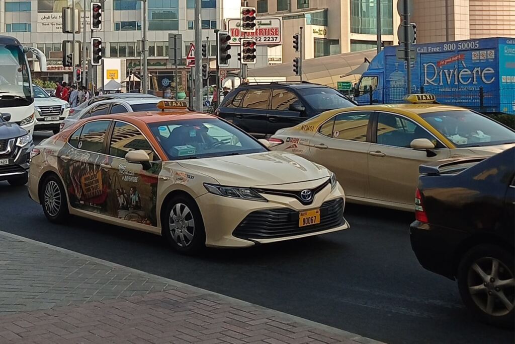 Dubai Taxi Image